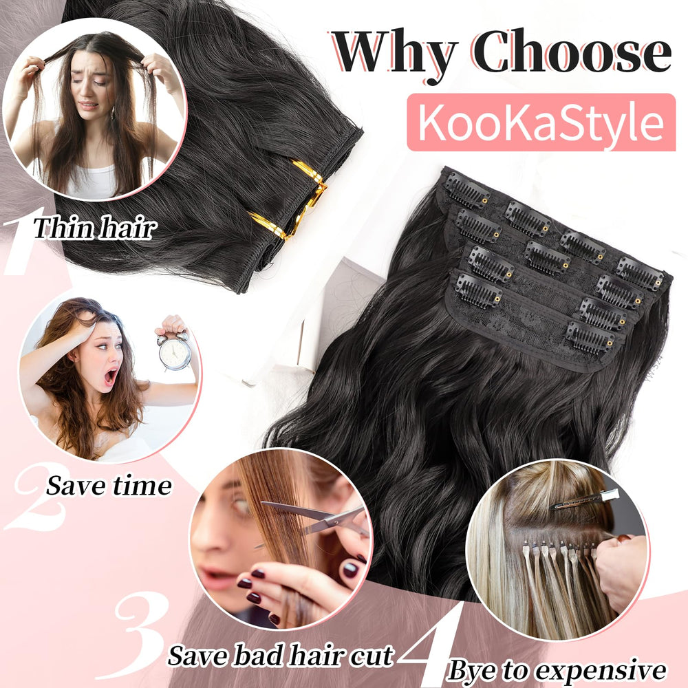 Easy trim-and-style options to match your current length.