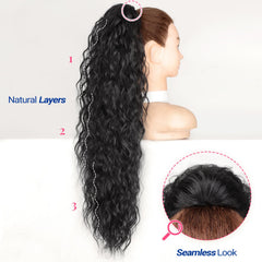 KooKaStyle malla interior transpirable, cabello cómodo sin dañarse.
