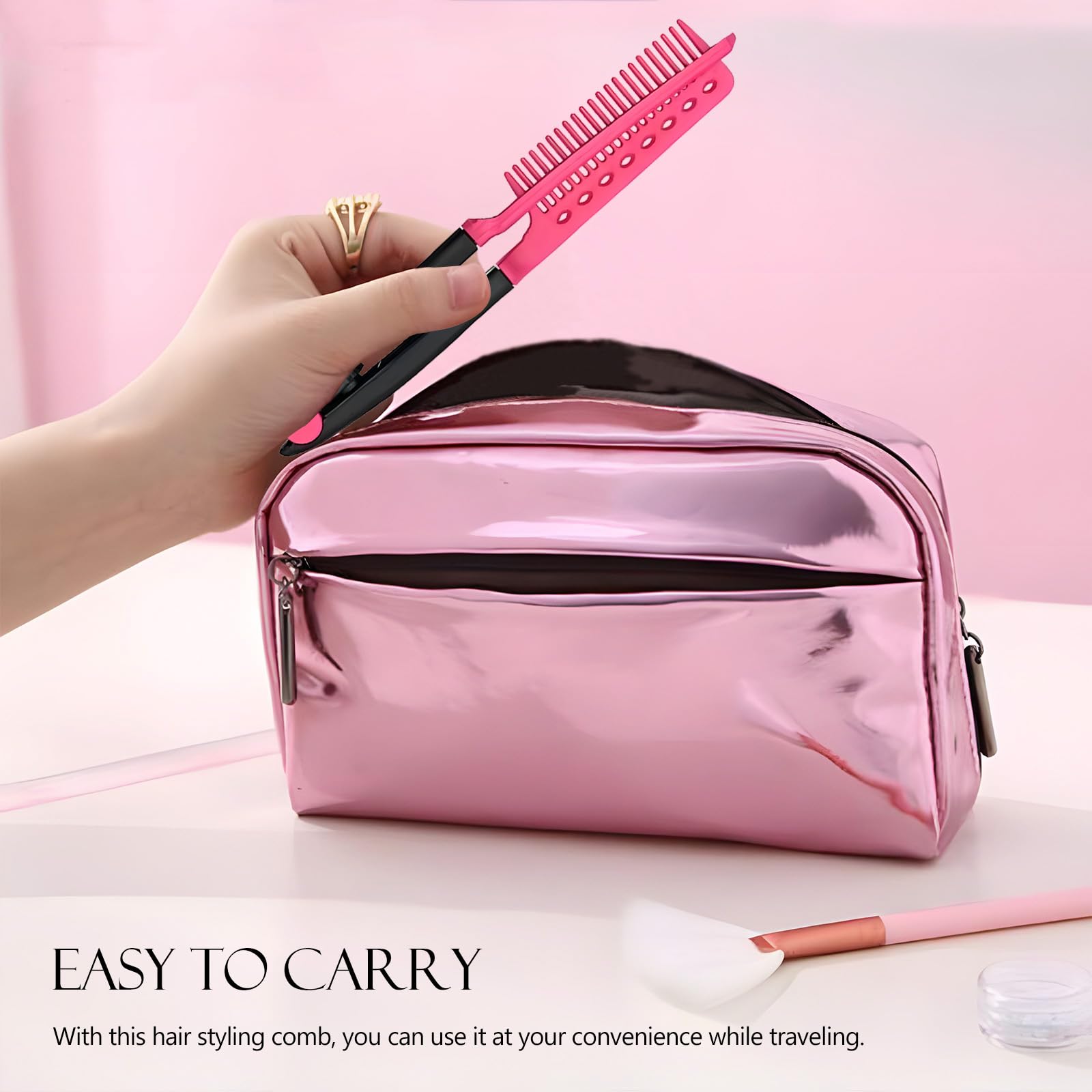 Accesorio Kootinn rosa para estilo, para un look pulido con facilidad.