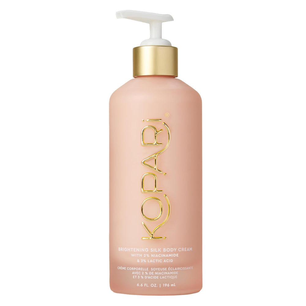 Kopari crema cuerpo seda iluminadora en bote ofrece hidratacion suave y luminosidad