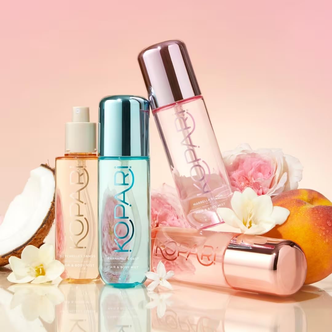 Envase sostenible Kopari Malibu Peach, diseño moderno