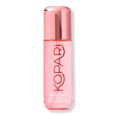 Kopari Bruma para Cabello y Piel Malibu Peach, botella 4 oz, aroma tropical duradero