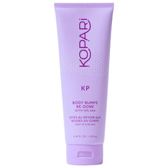 Kopari KP Body Bumps Be Gone: envase exfoliante corporal para suavizar la piel.