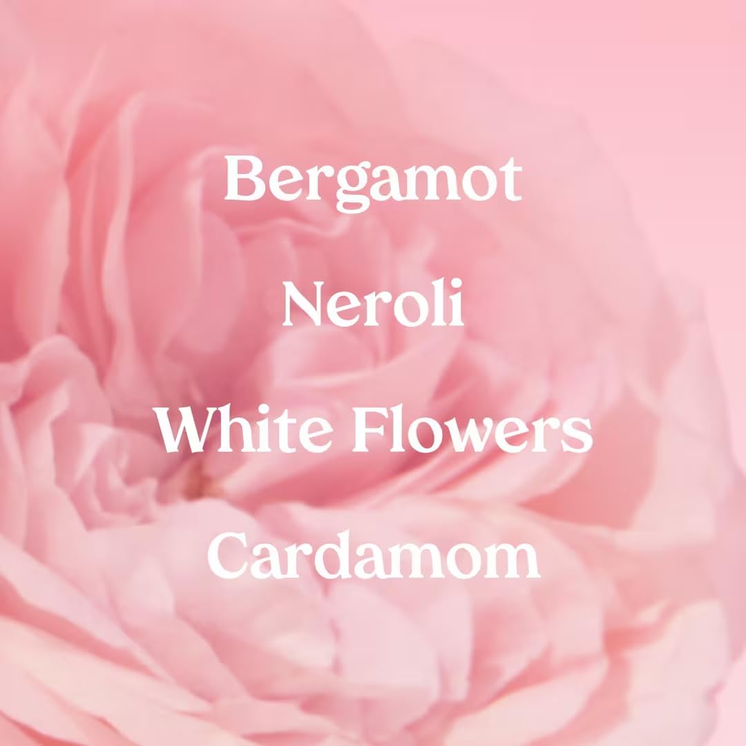 Kopari Marbella Bloom spray action illustrating easy day-to-night fragrance application