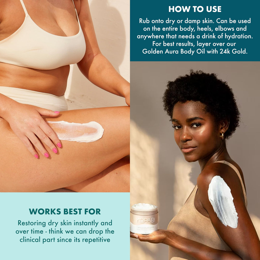 Kopari Ultra Restore ingredientes limpios y naturales para el cuidado diario.