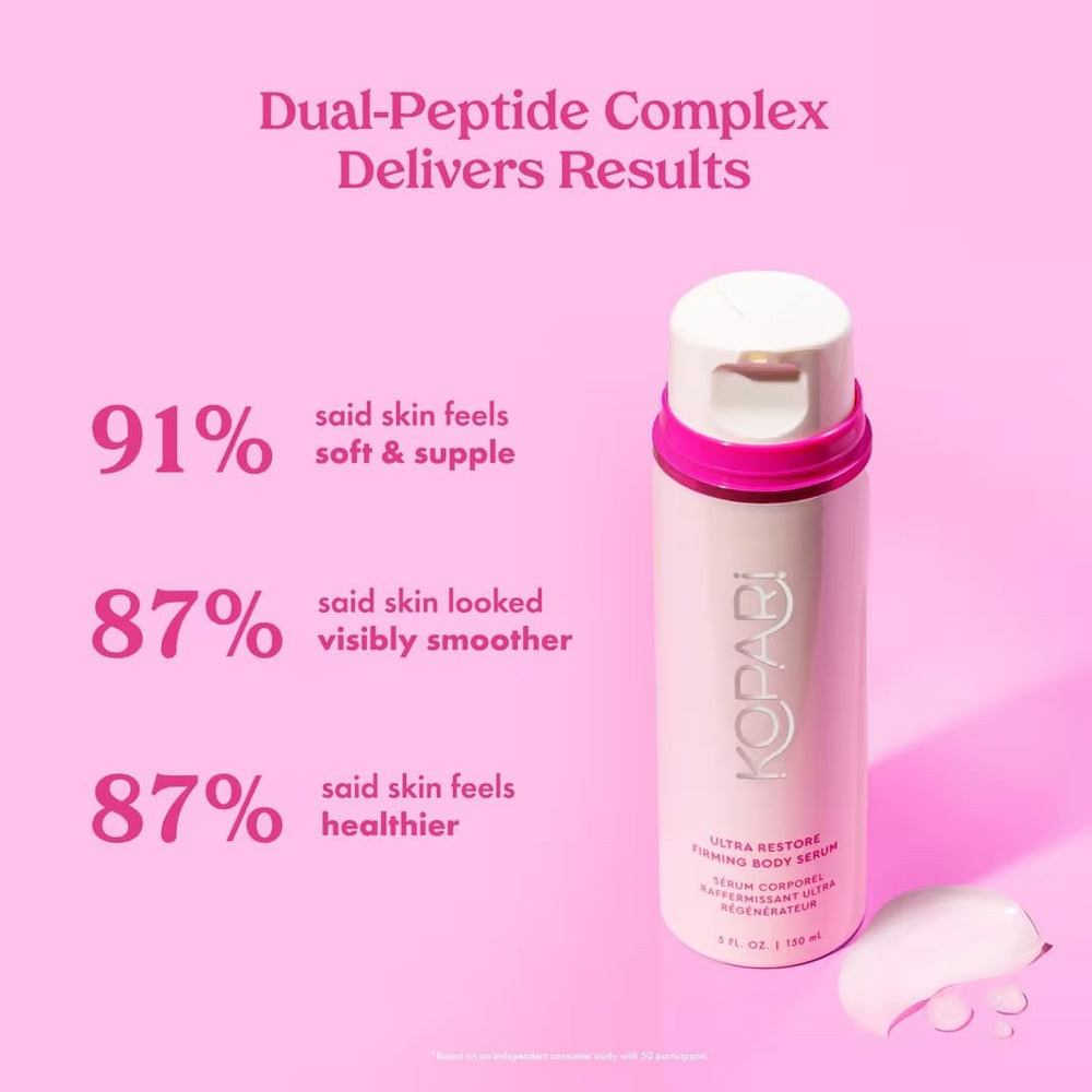Kopari Ultra Restore Serum, hidratación profunda con ácido hialurónico y agua de coco.