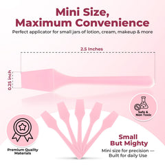 Kopperko aplicador mini para maquillaje rosa práctico en bolsos y viajes