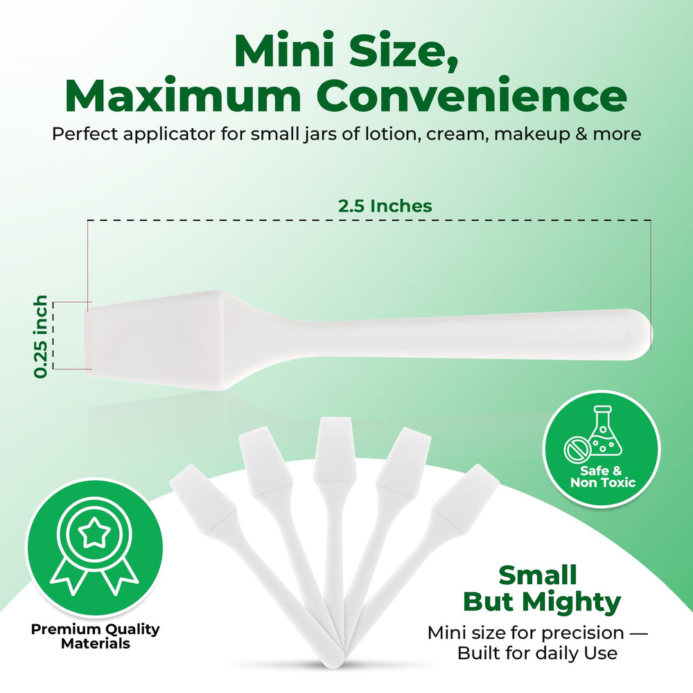 Kopperko Mini Espátula para maquillaje, control suave durante la aplicación.
