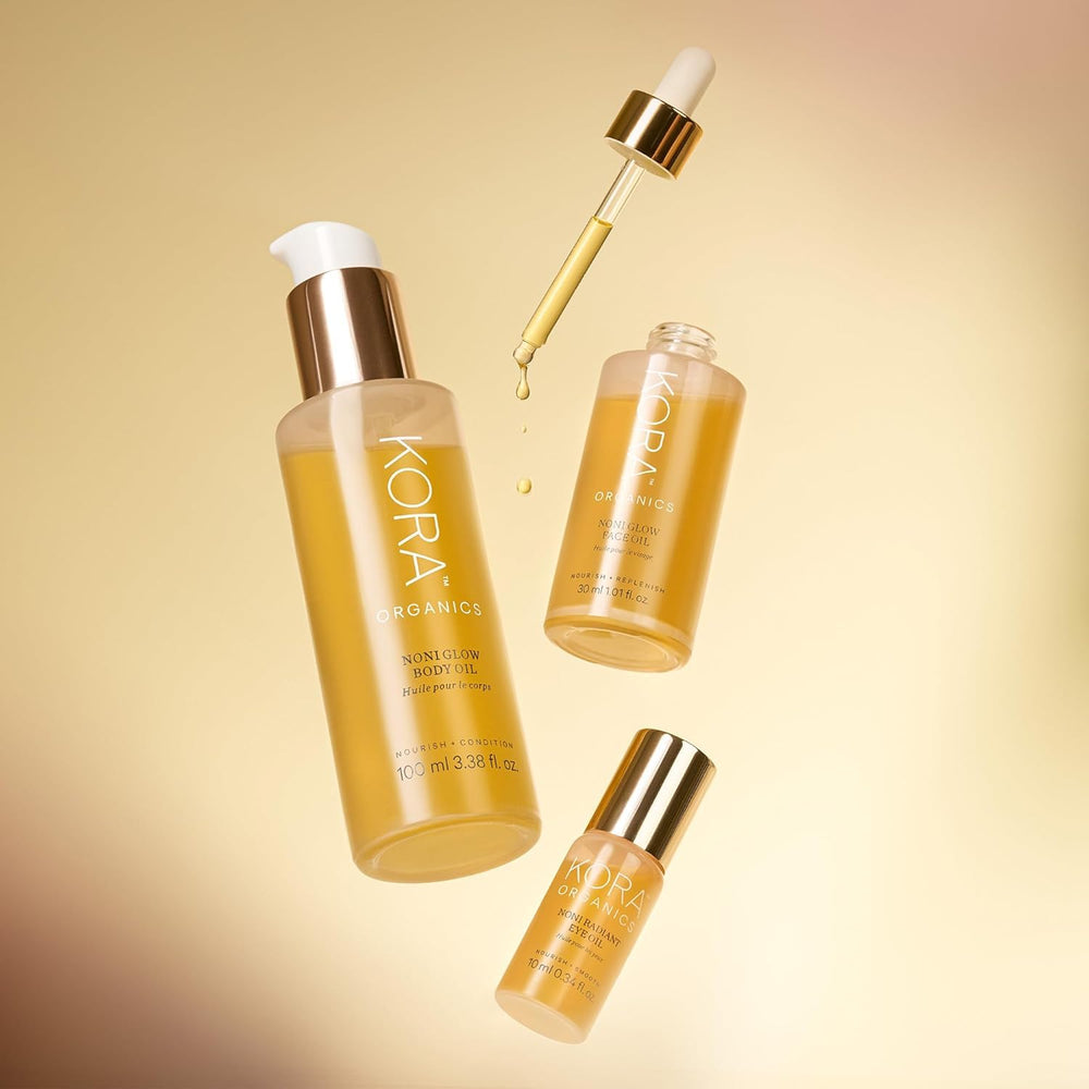 KORA Organics envase compacto de 10 ml para viaje.