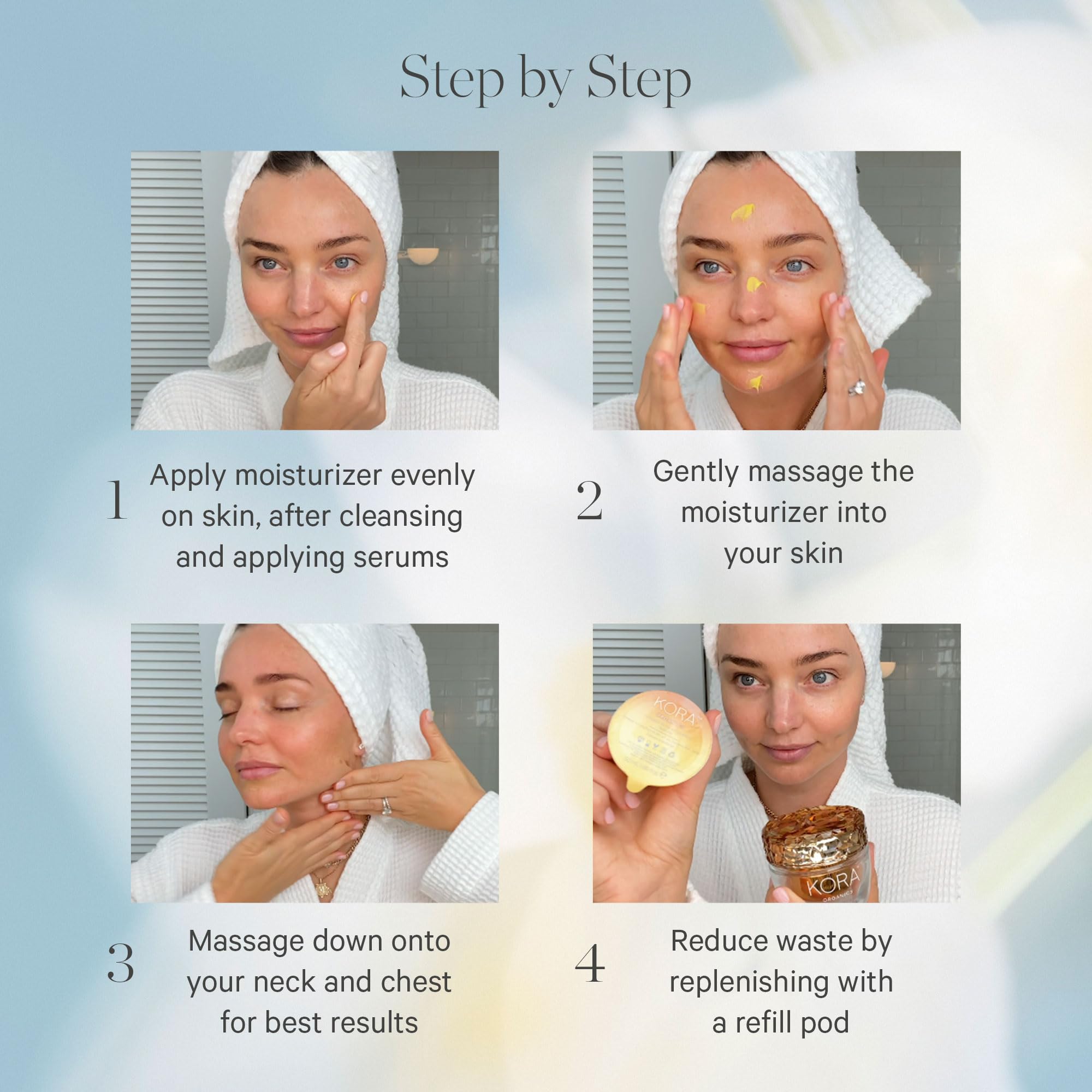 KORA Organics Turmeric Glow certificado orgánico libre de crueldad