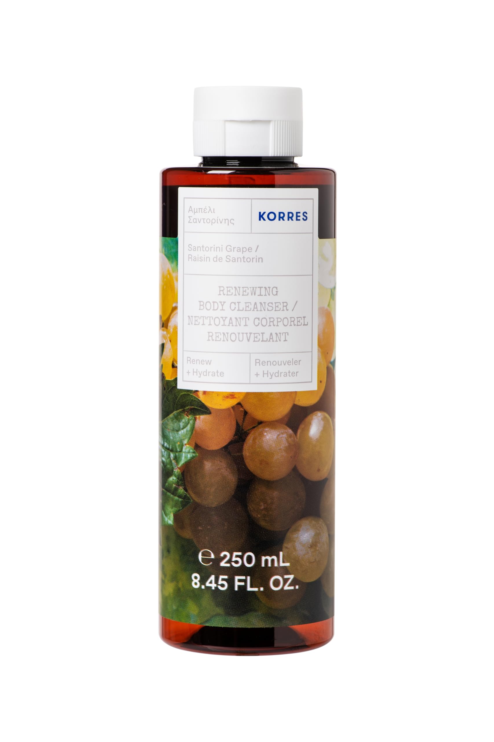 KORRES ingredientes griegos naturales para cuidado delicado