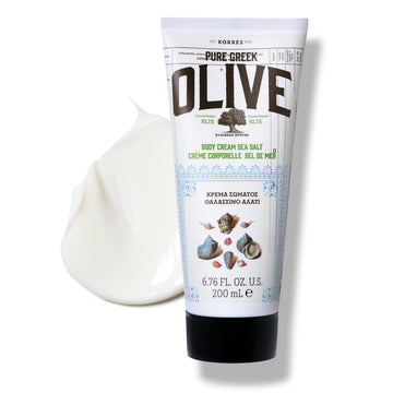 KORRES loción corporal con aceite de oliva para piel suave y nutrida