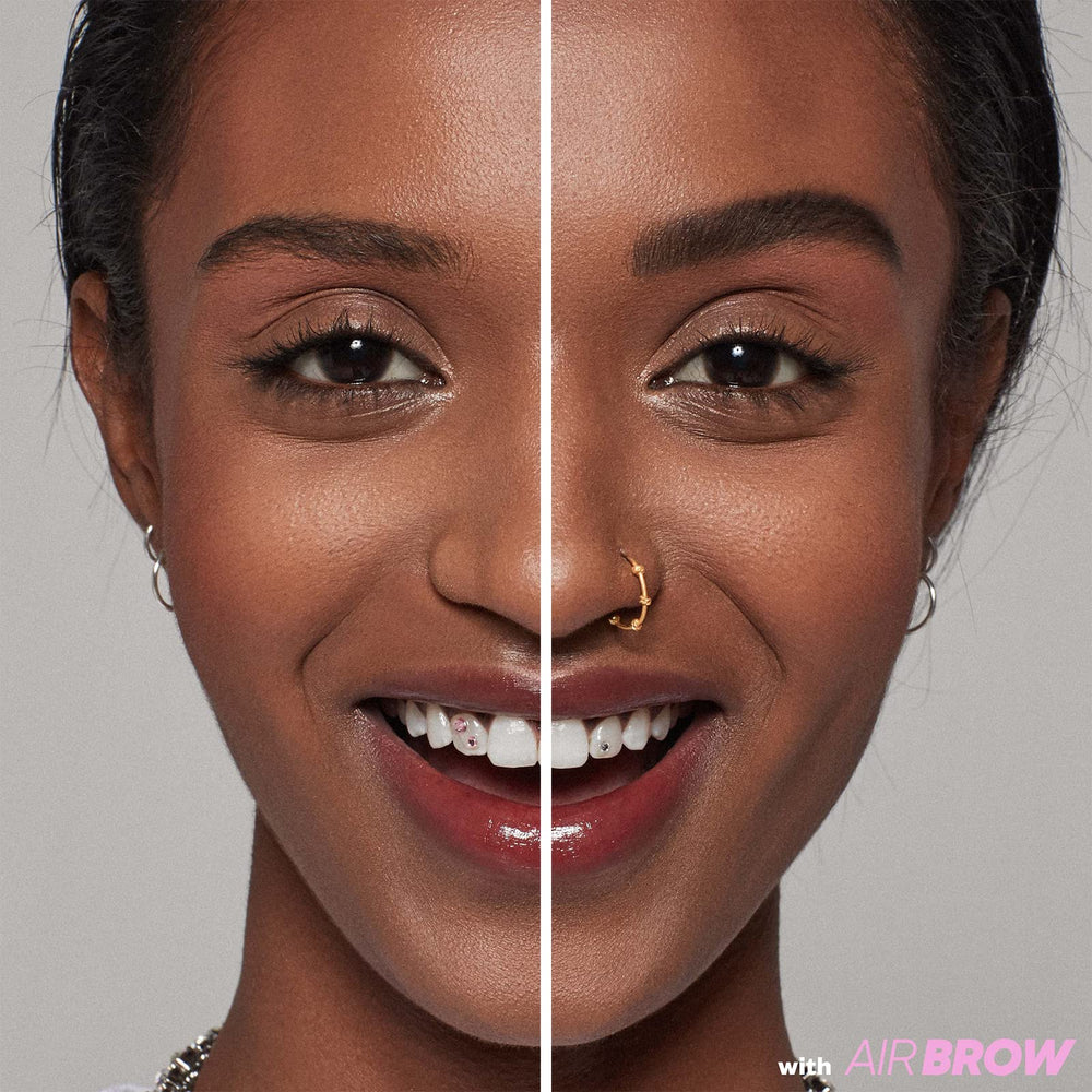 Kosas Air Brow Gel crea efecto pelo para cejas con aspecto natural.