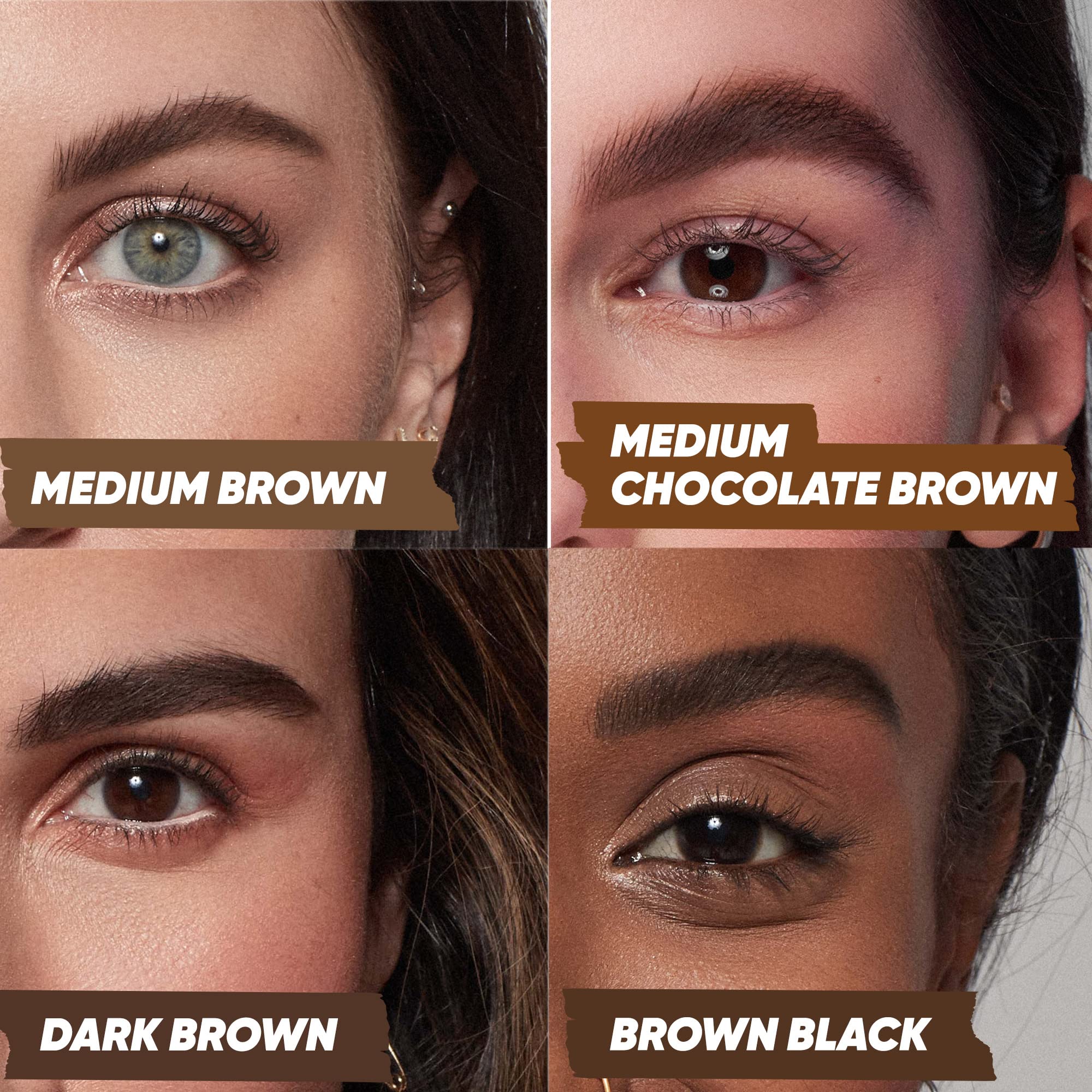 Kosas Air Brow Gel libertad de estilo para looks naturales o definidos.