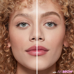 Kosas Air Brow textura mousse ligera para un look natural.