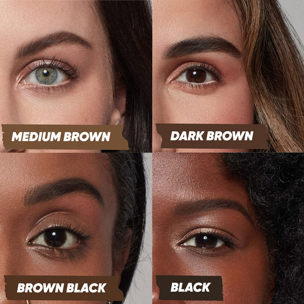Kosas Brow Pop, formule nourrissante à base d'huile de ricin pour les sourcils.