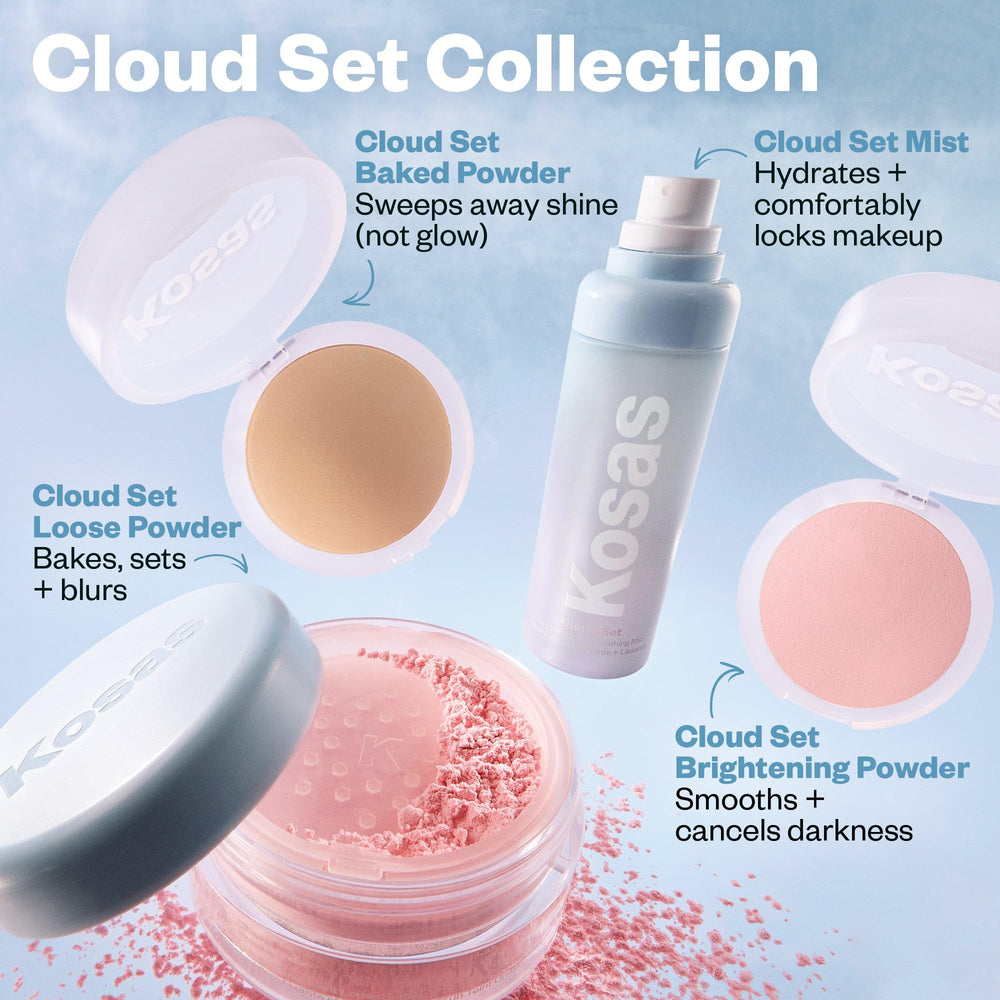 Kosas Cloud Set: fórmula sin fragancia ni alcohol, apta para piel sensible