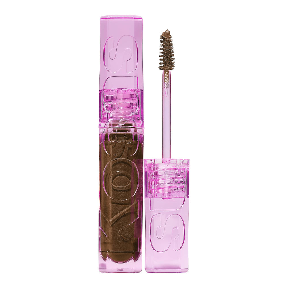 Kosas gel tintado para cejas con aplicación suave.