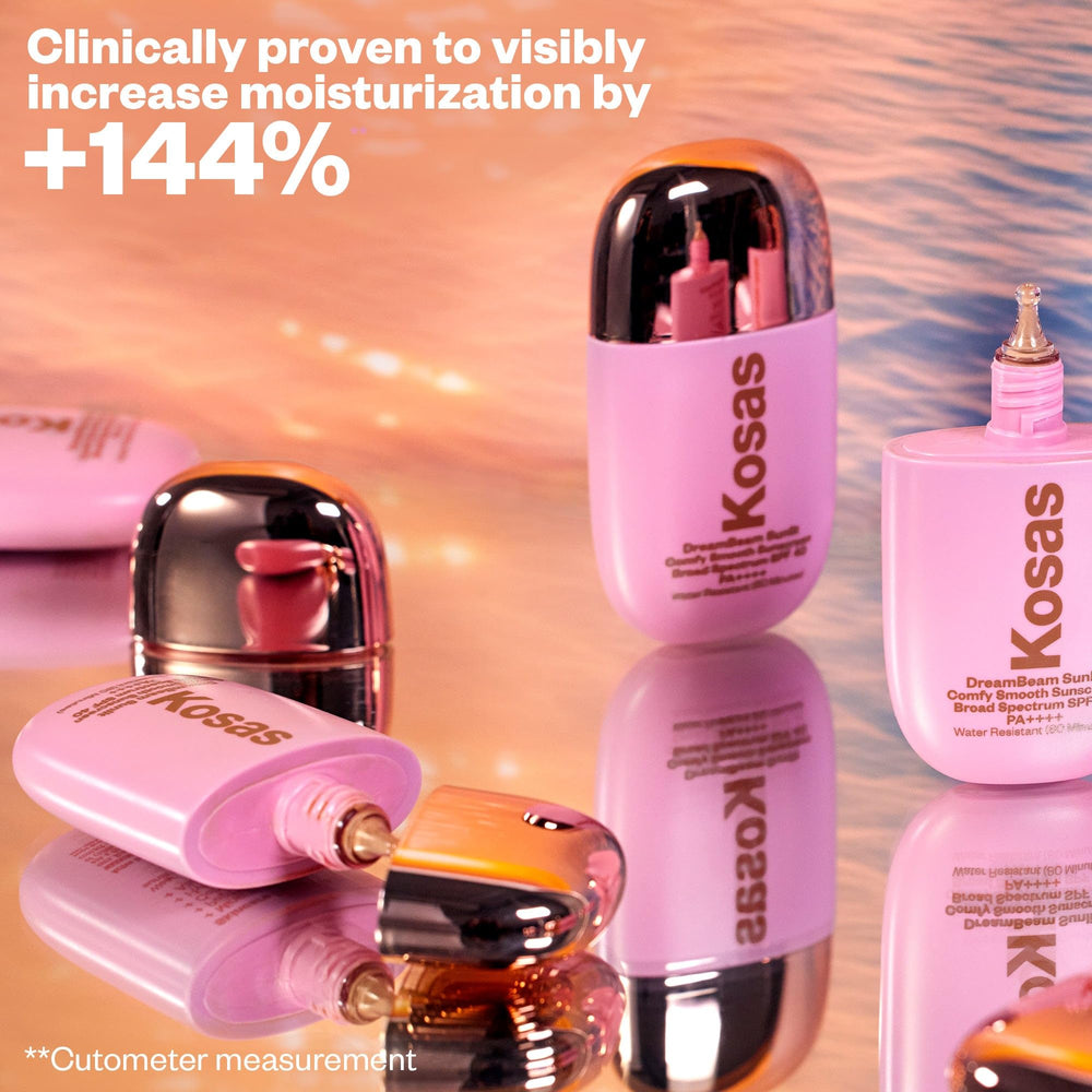 Kosas Mini DreamBeam contiene ceramidas y péptidos para piel más firme