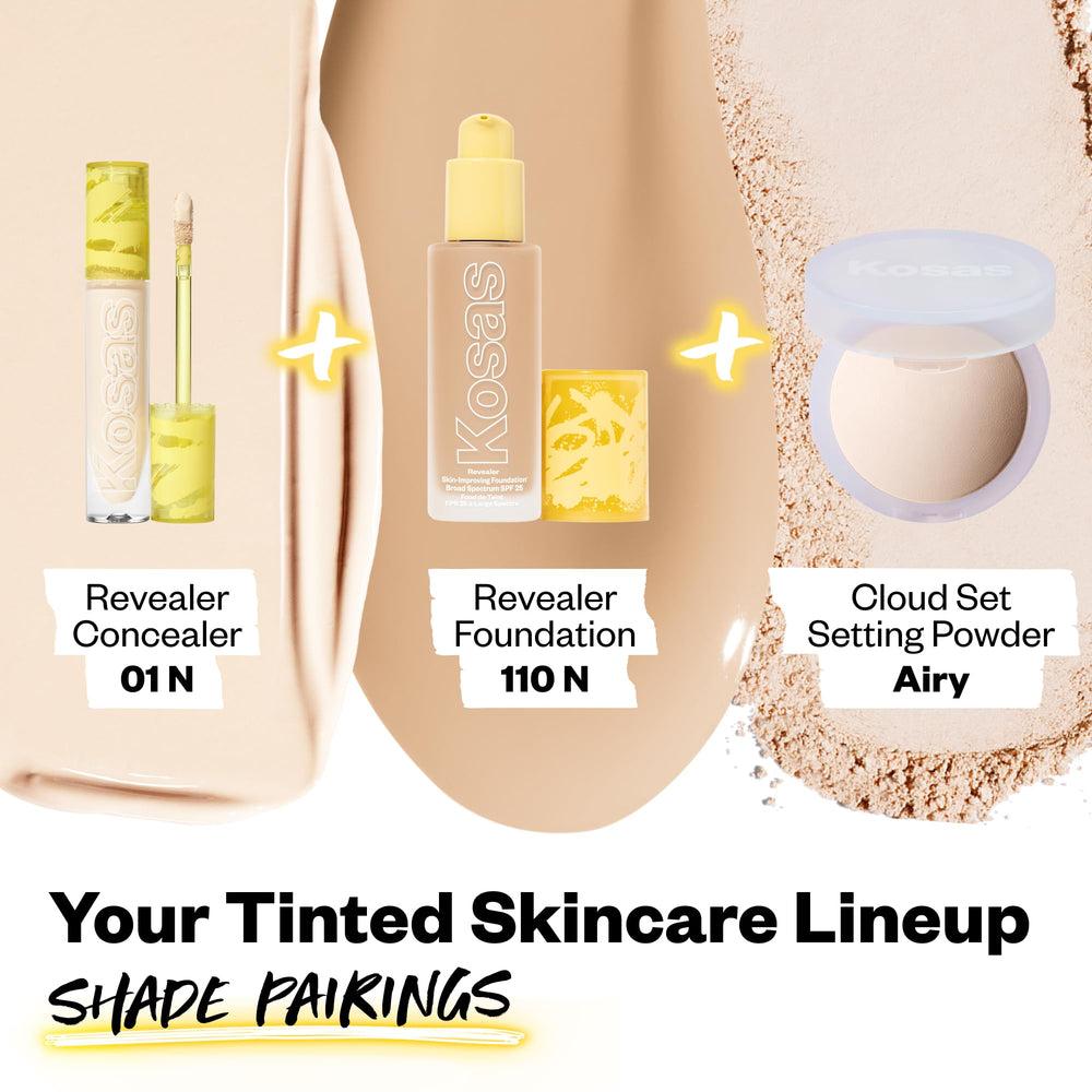 Kosas Revealer Concealer aplicación suave para uso diario
