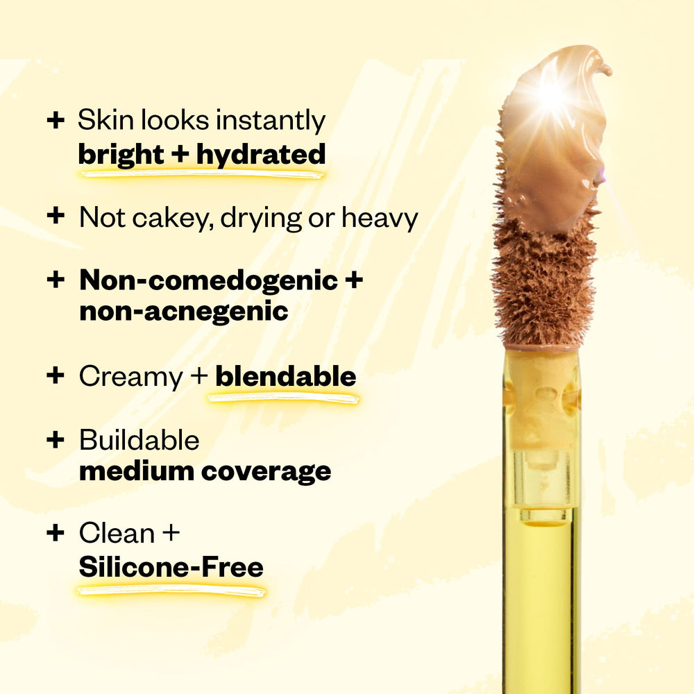 Kosas Revealer Concealer – reflets naturels et peau lumineuse.