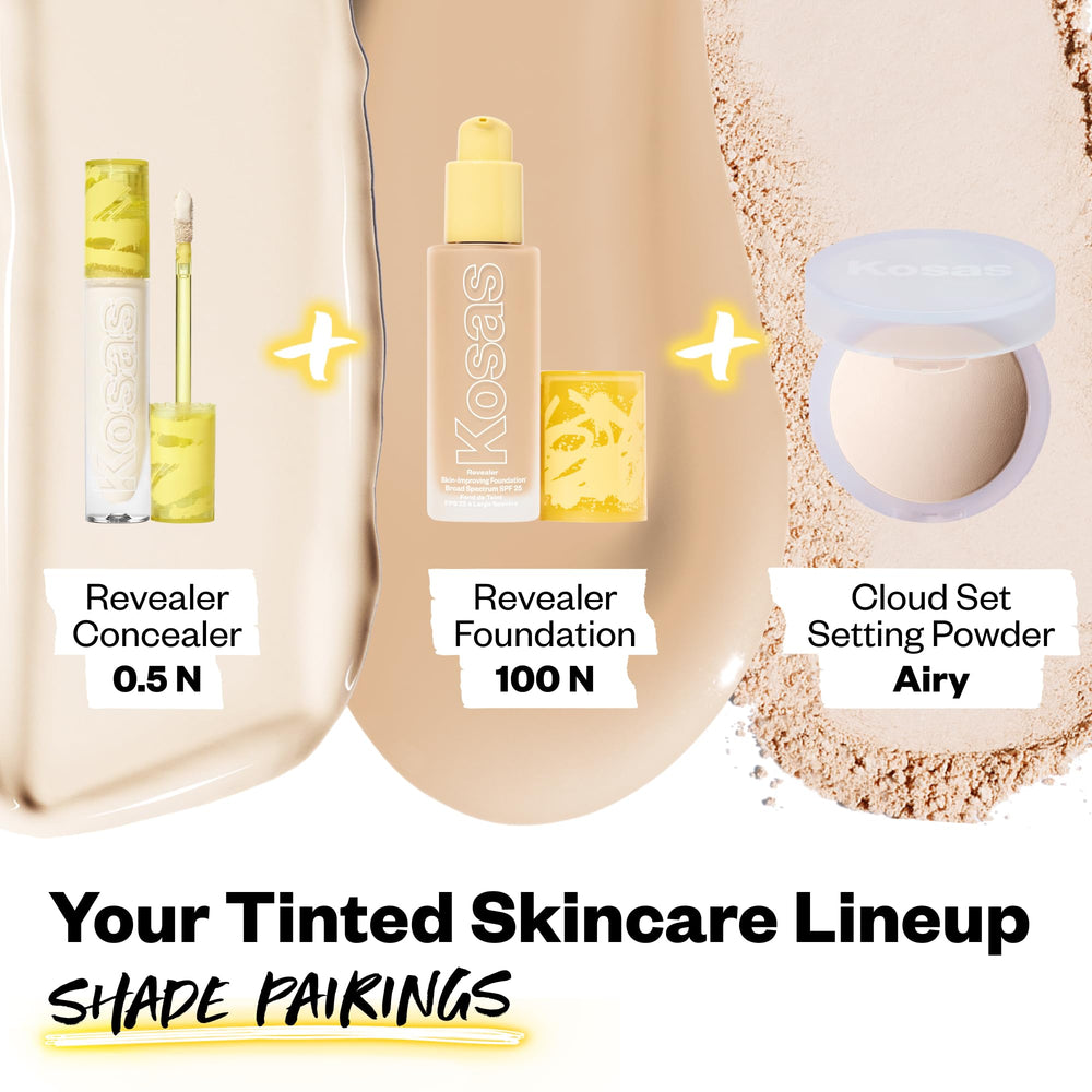 Kosas Revealer Concealer, uso múltiple como crema de ojos vegana.