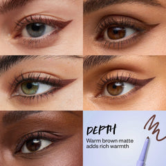 Kosas Soulgazer Gel Eyeliner Depth, delineado preciso sin esfuerzo durante todo el día