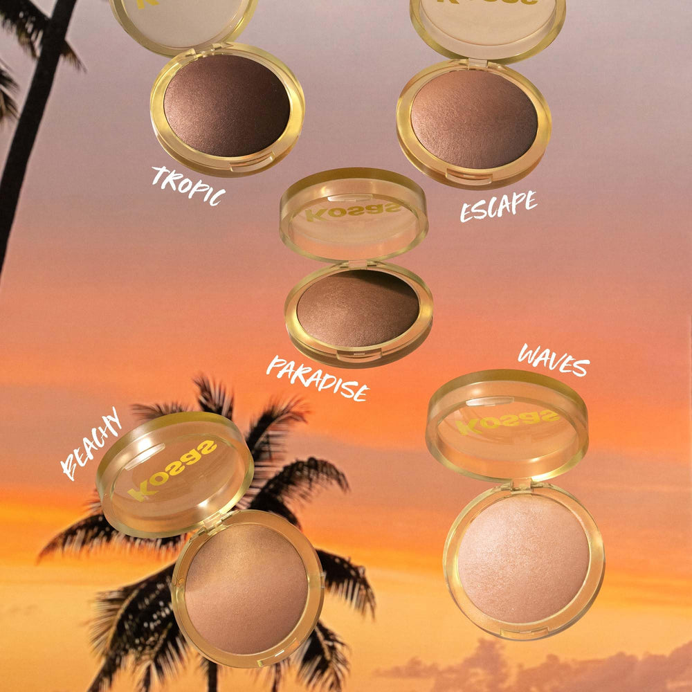 Kosas Sun Show Glowy Warmth tono Waves crea brillo ligero en la piel