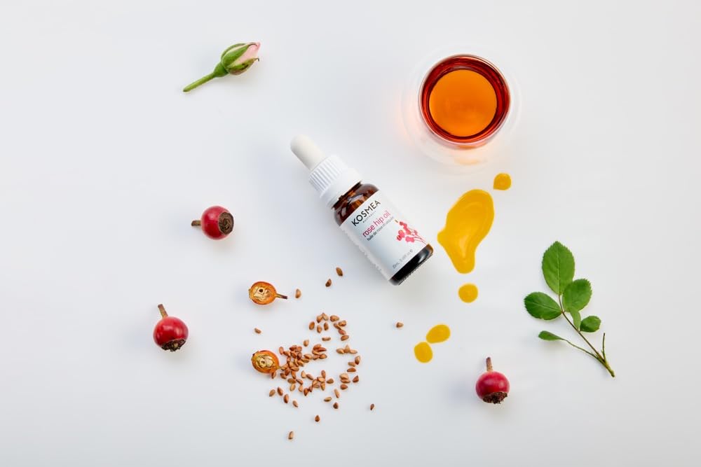 Kosmea Aceite Rosa Mosqueta-ideal para piel sensible con textura fina.
