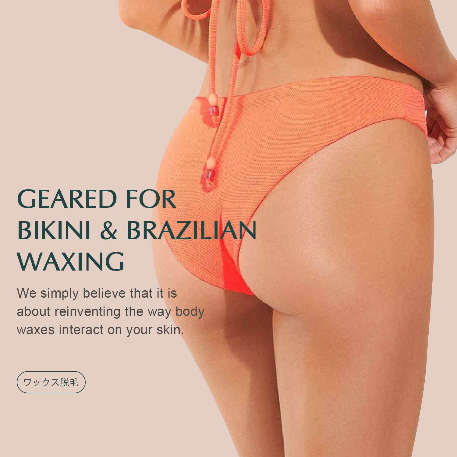 KOTAMU cera dura azul para bikini y zonas sensibles