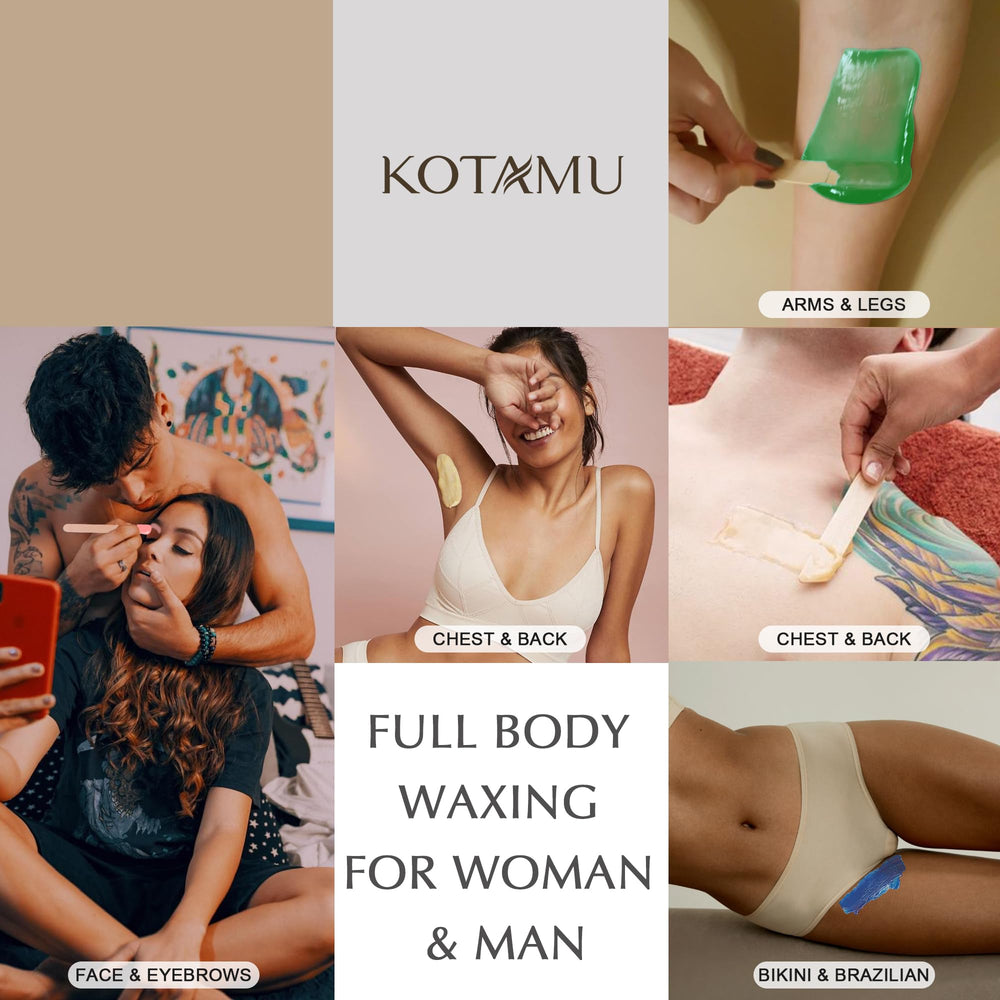 Depilación eficiente y suave para pieles delicadas con KOTAMU.
