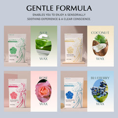 Kotamu kit depilación cuerpo completo para cara, piernas y axilas