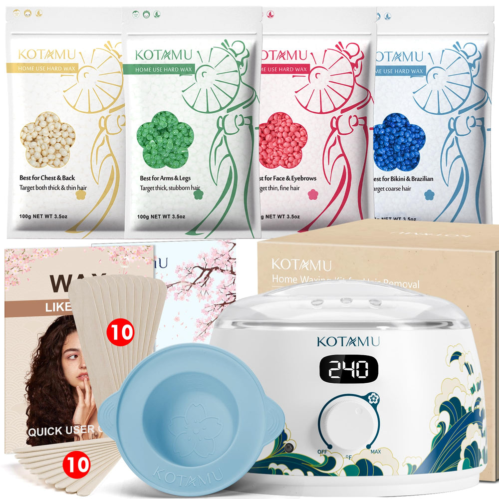 Kotamu máquina-wax digital para depilación en casa con resultados tipo salón