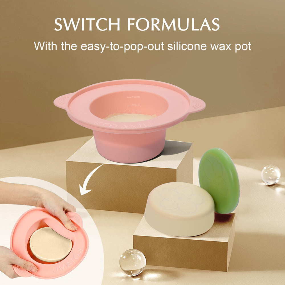 Kit para uso en cuerpo completo, desde cejas hasta piernas, KOTAMU.