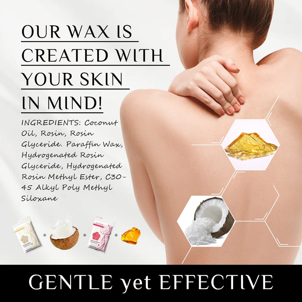 KOTAMU home salon waxing kit on a tidy vanity