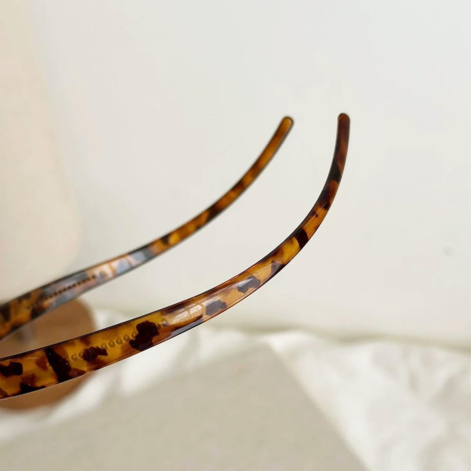 KOVOLITU juego de dos bandas con estampado leopardo, versátil