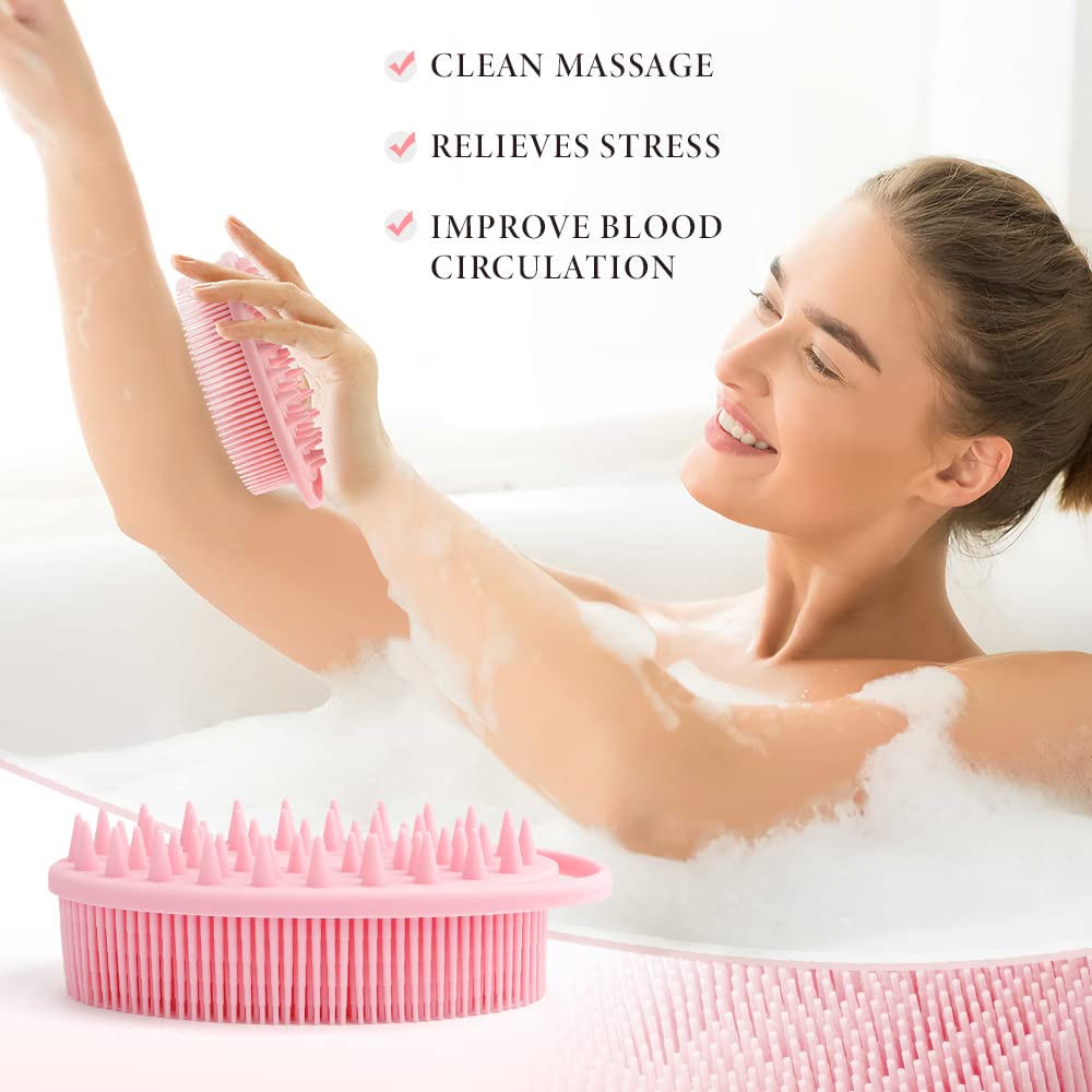 KQNBI silicona duradera para duchas diarias, opción resistente y fácil de limpiar.