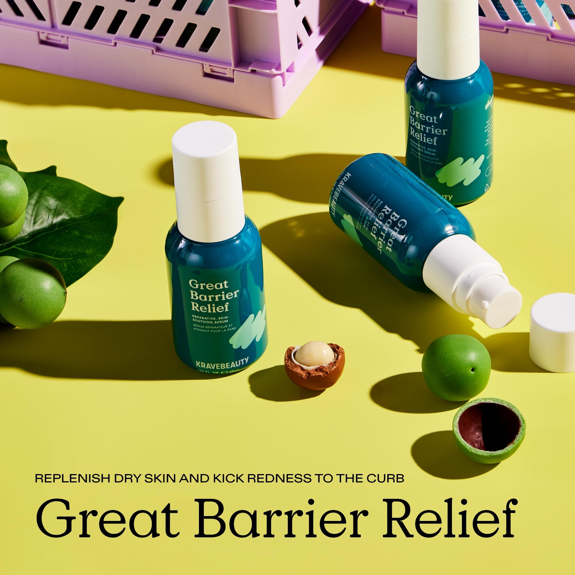 KraveBeauty dúo: textura cremosa que se absorbe fácilmente