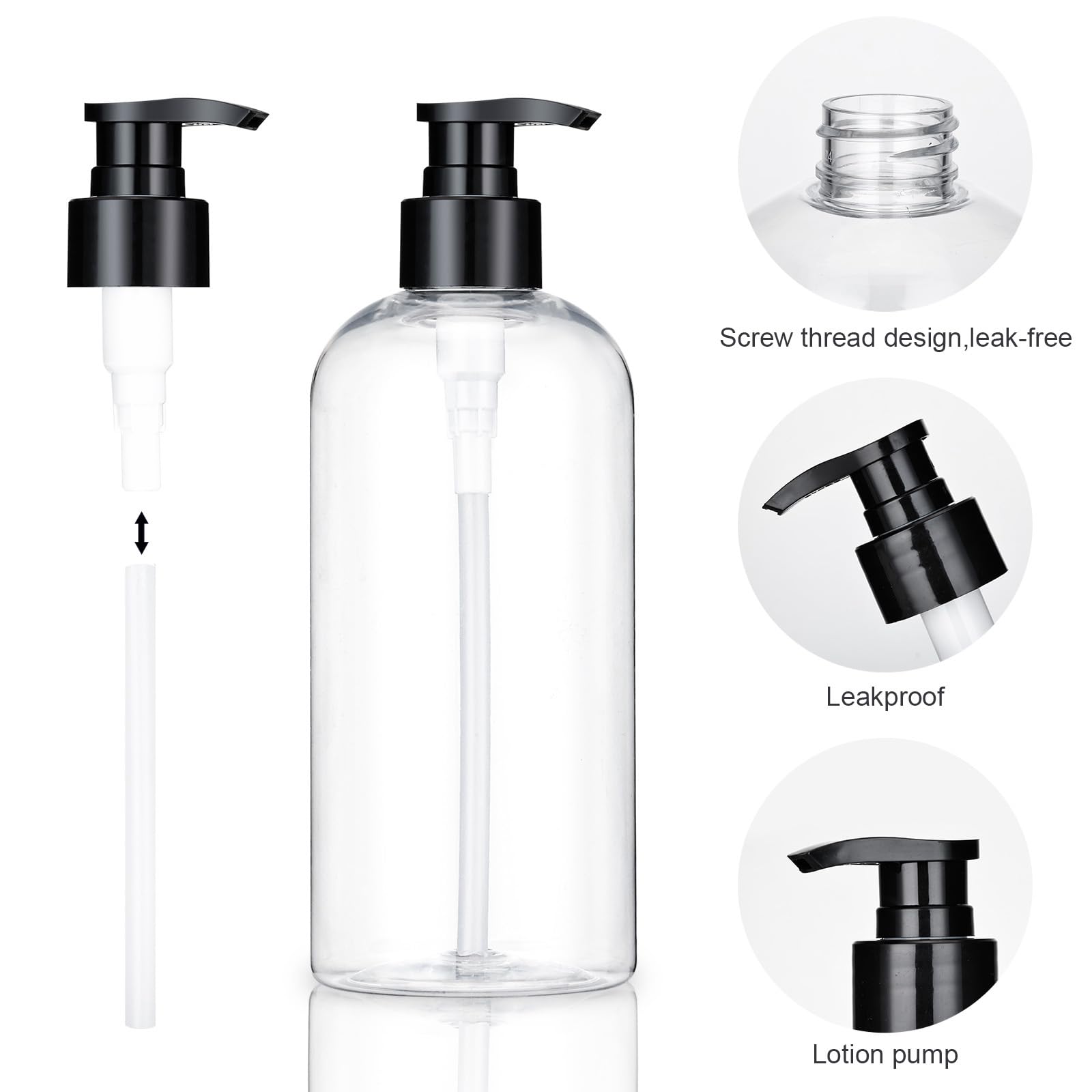 KREMORV botella-dispensador uso-hogar adecuada para baño y cocina.