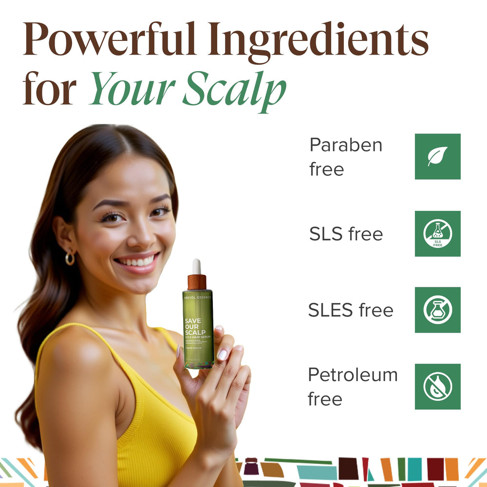 Kreol Essence S.O.S Serum, aplicación suave sobre el cabello.