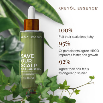 Kreol Essence S.O.S Serum, logo de la marca en el envase.