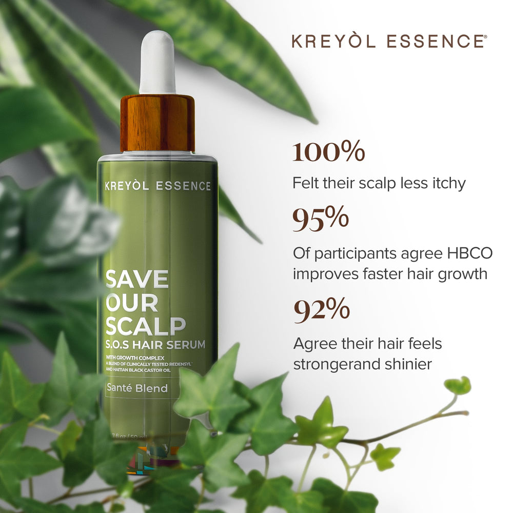 Kreol Essence S.O.S Serum, logo de la marca en el envase.