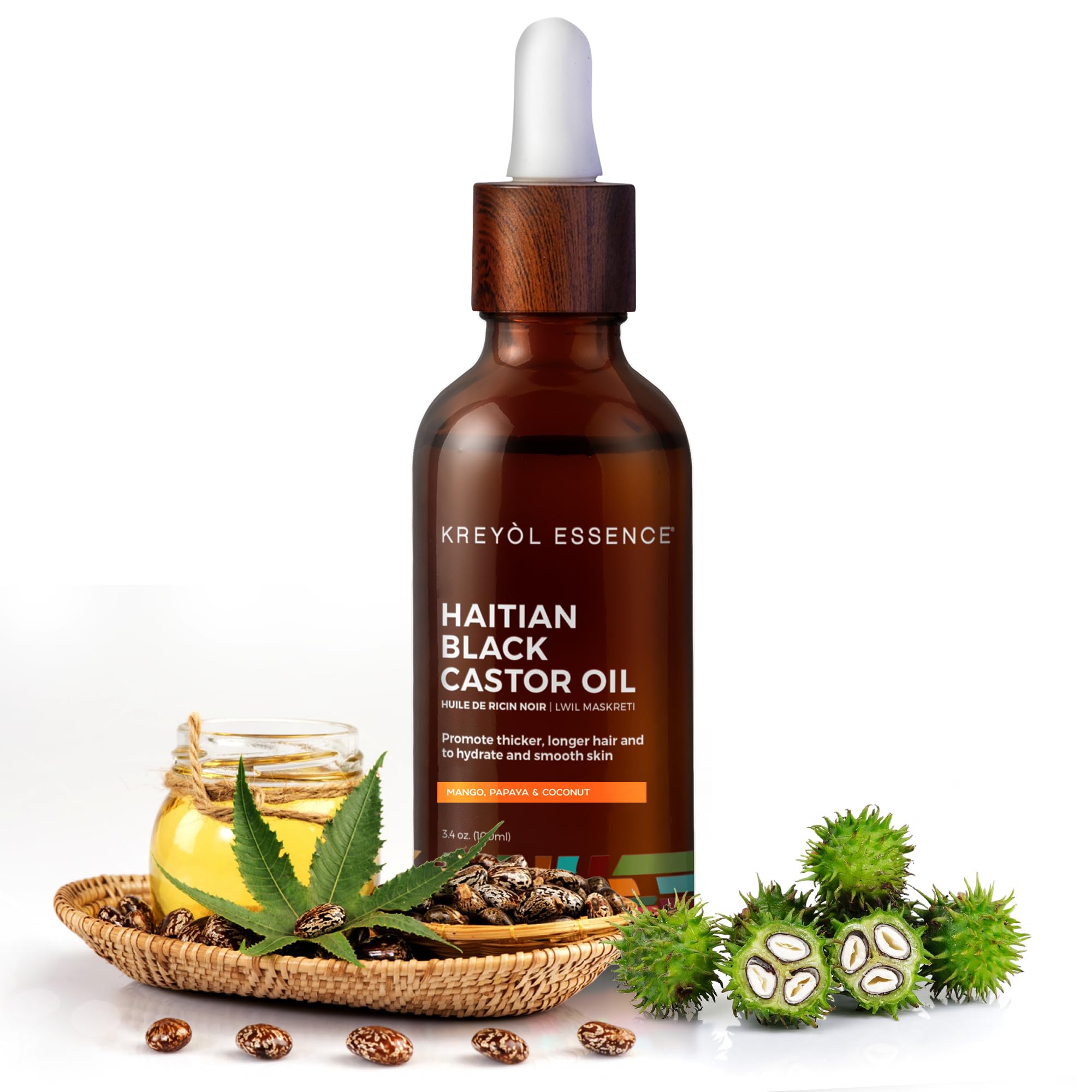 Kreyol Essence aceite Mango para nutrición antioxidante del cabello