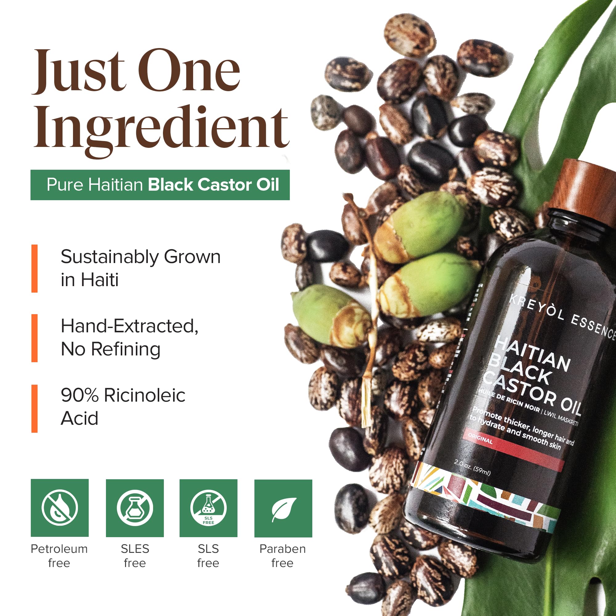 Kreyol Essence cuidado de piel y callos con aceite suave.