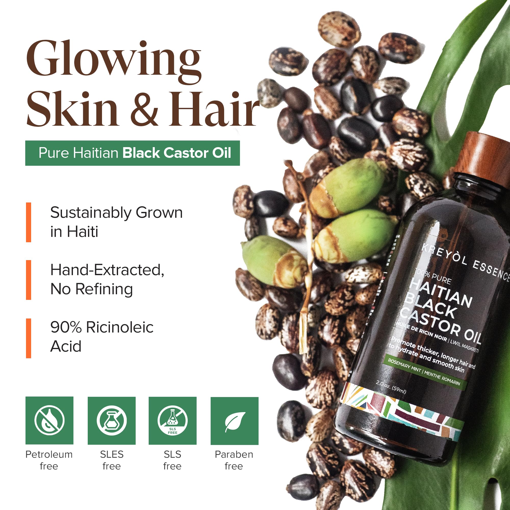 Kreyol Essence hecho en Haití con método tradicional