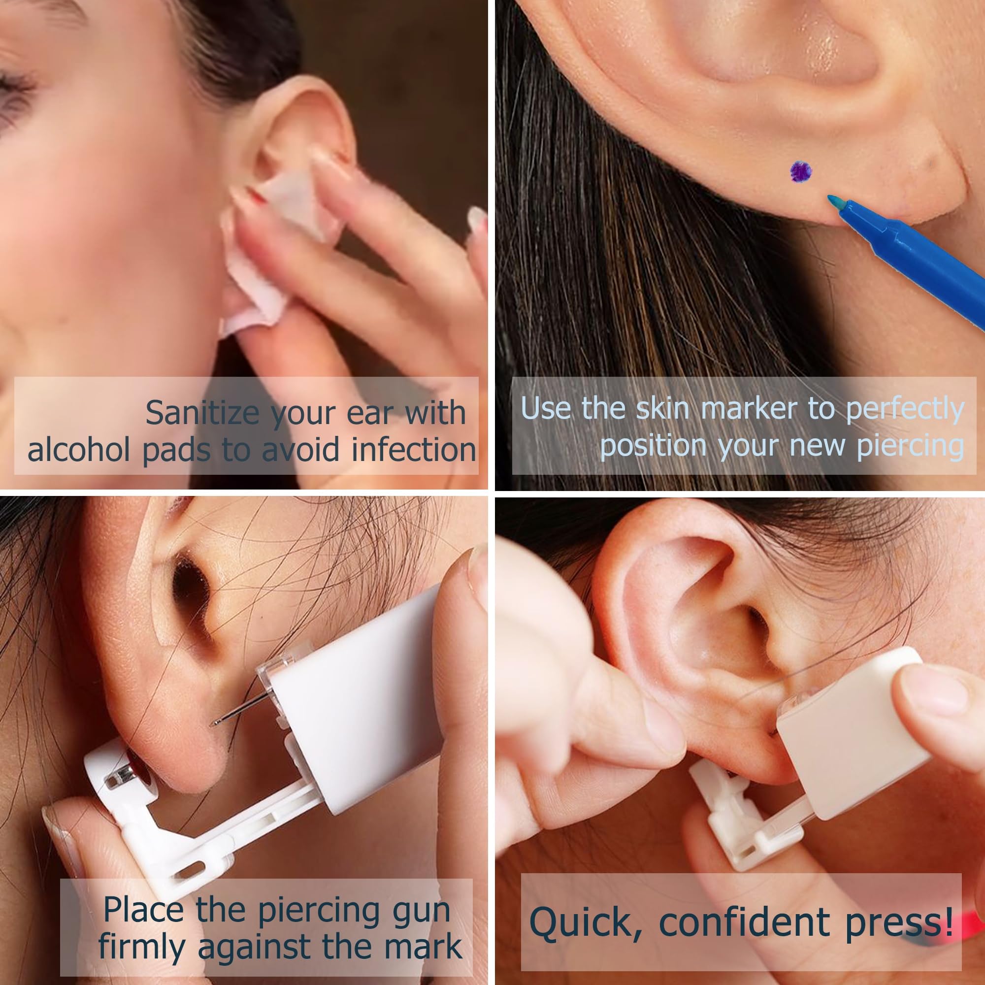 Krfy aretes de respaldo plano para sujeción estable.