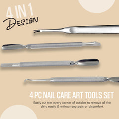 Krisp Beauty kit de herramientas para manicura y pedicura en casa
