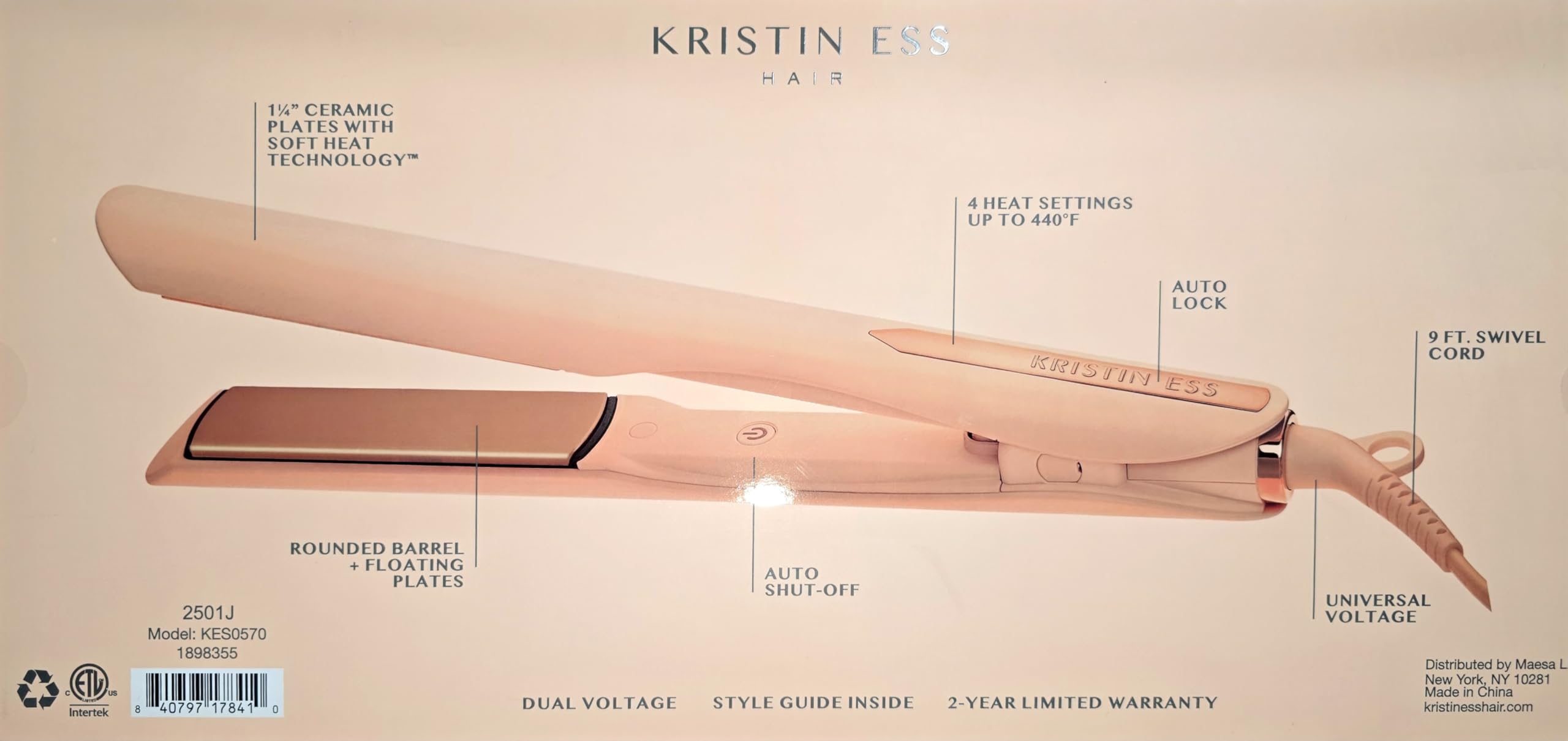 Kristin Ess clips de sección para dividir el cabello sin marcas