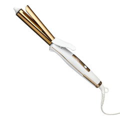 Rizador Kristin Ess de 1 pulgada con titanio para rizos brillantes y duraderos.