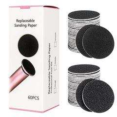 Disco Krofaue de lija 80-grano para pies, ideal para piel muerta.